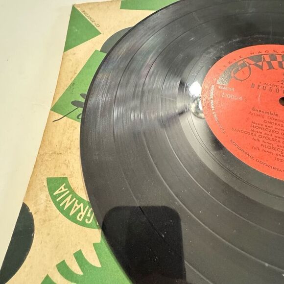 Polskie Nagrania Warszawa Ensemble, „SLASK" Imported Folk 10” Vinyl Record 1956 - Picture 8 of 8